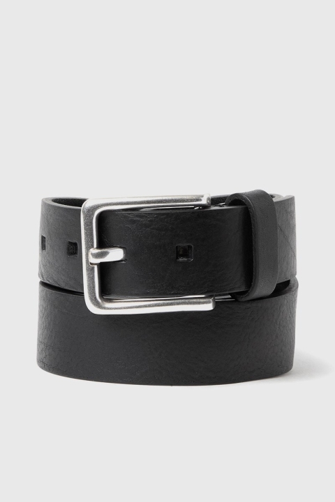 Saddler Ribe Bælte Black