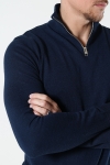 Jack & Jones EMIL KNIT HALF ZIP Navy Blazer
