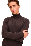 Jack & Jones EMIL KNIT ROLL NECK Mulch