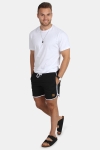Urban Classics Retro Badeshorts Black/White