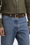 Saddler Ribe Bælte Brown