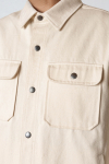 Fat Moose Pablo Plain Overshirt Sand Melange