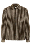 Solid Sami Shirt Slate Black Melange