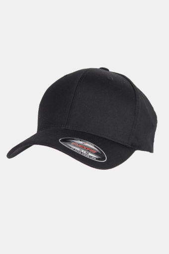 Wooly Combed Cap Black/Black