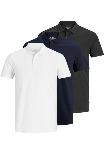 Basic Polo 3-Pack - Bland selv