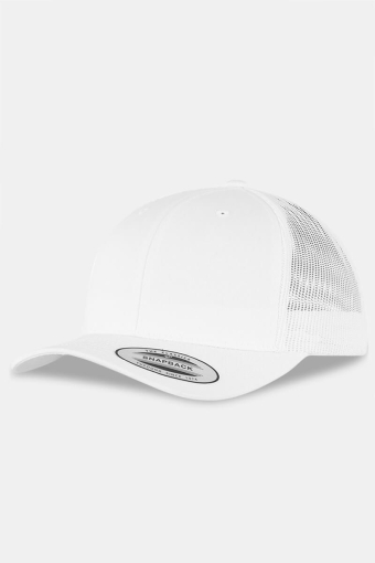 Retro Trucker Cap White