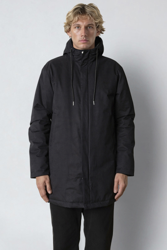 Sailor Long Jacket Black