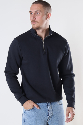 Ceres Half Zip Sweat Dark Navy