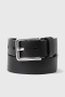 Saddler Ribe Bælte Black